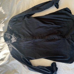 Black all saints button down